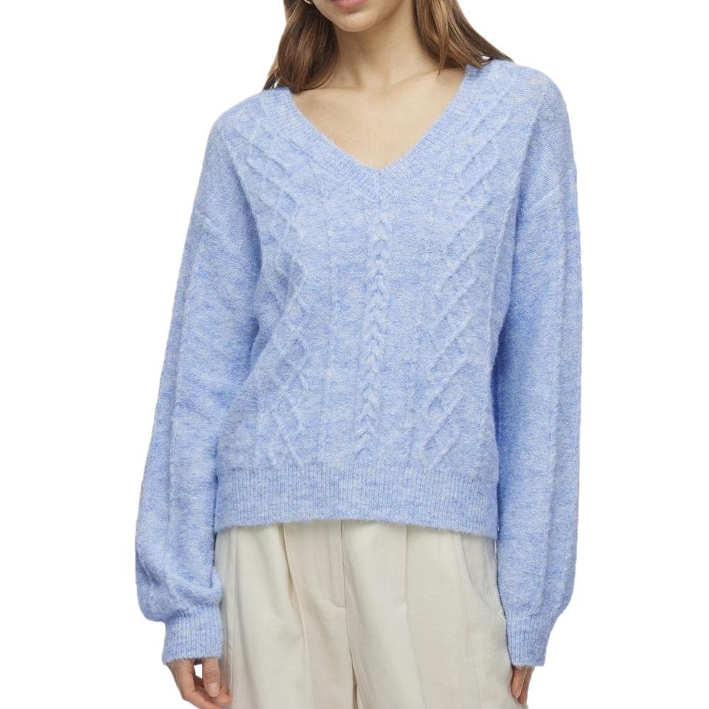 Pull Bleu Femme Vila Sally 1