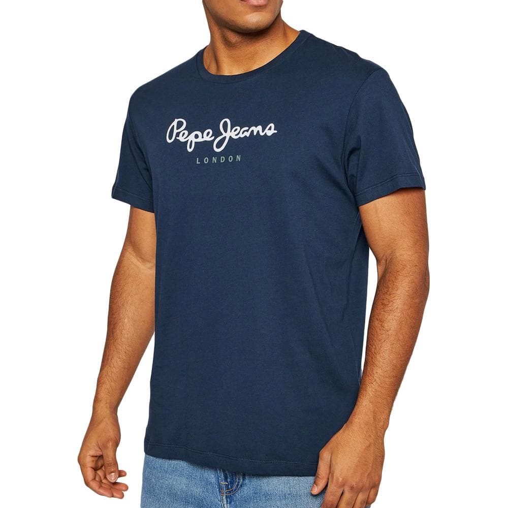 T-shirt Marine Homme Pepe Jeans Eggo N 1