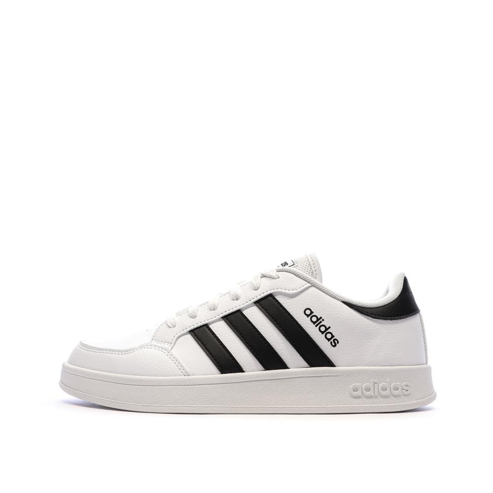 Baskets Blanches/Noires Homme Adidas Breaknet 1