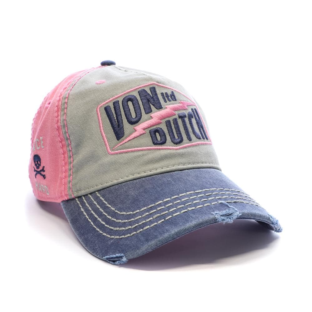 Casquette Grise/Rose Homme Von Dutch Ahig 2