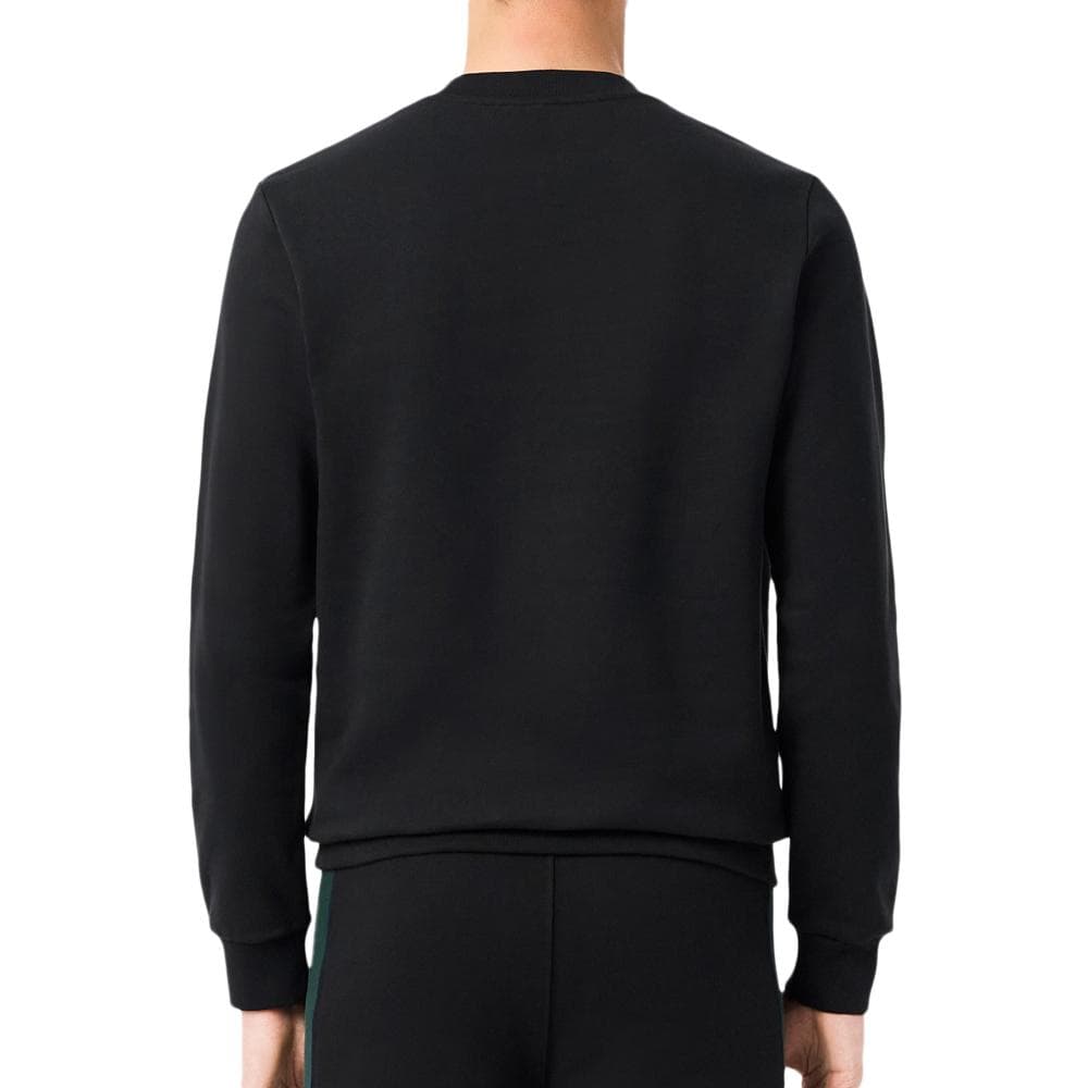 Sweat Noir/Vert Homme Lacoste SH5498 2