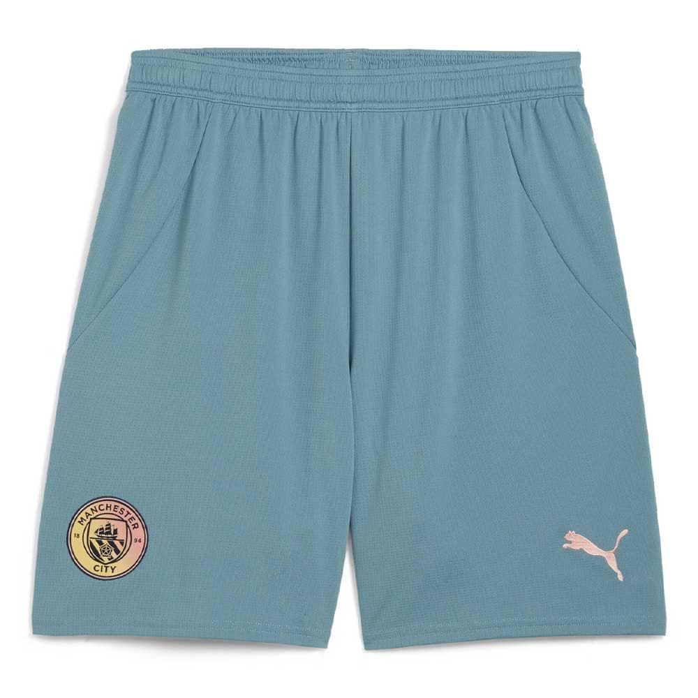 Manchester City Short Bleu/Vert Homme Puma 2024/25 1