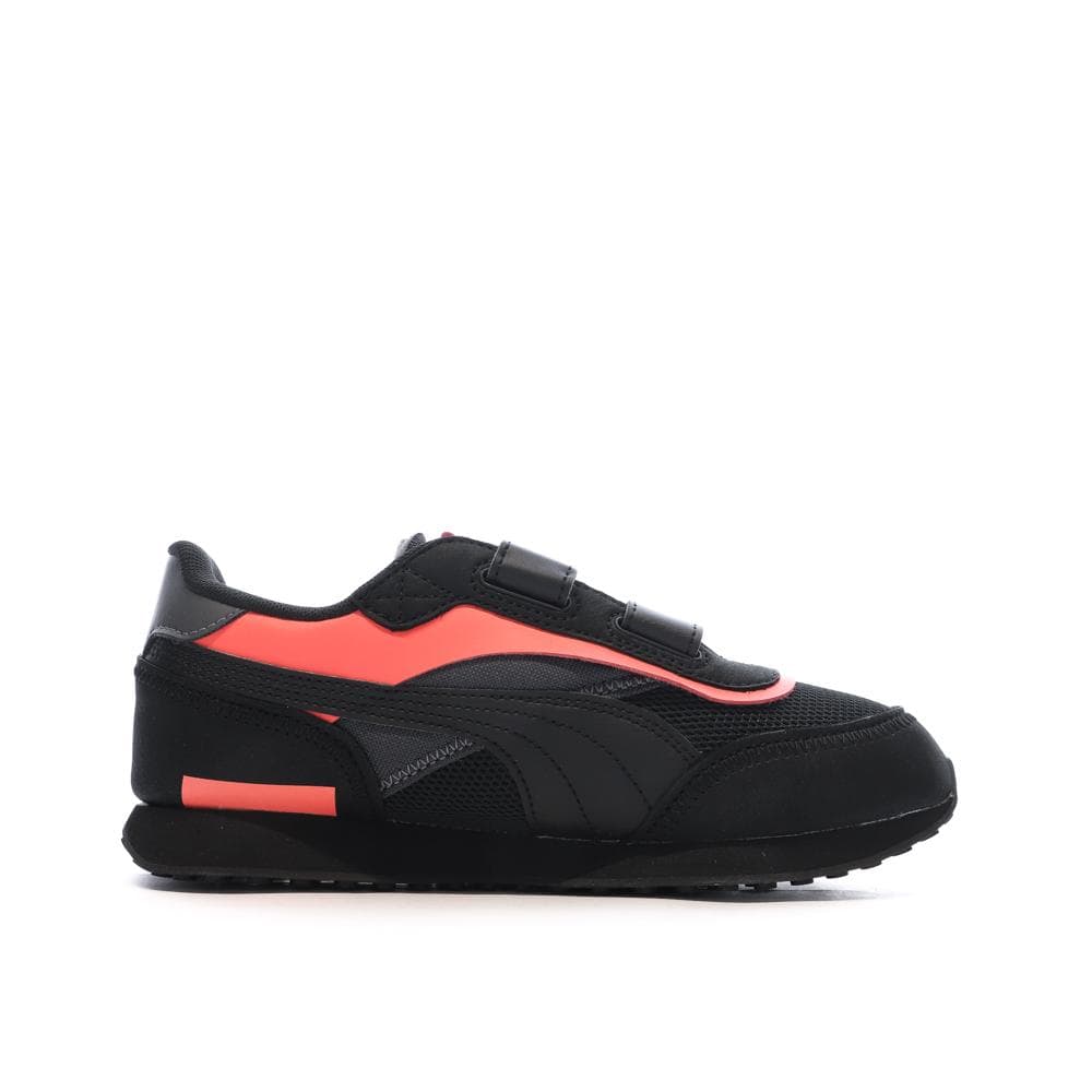 Baskets Noires/Oranges Garçon Puma Future Rider 2