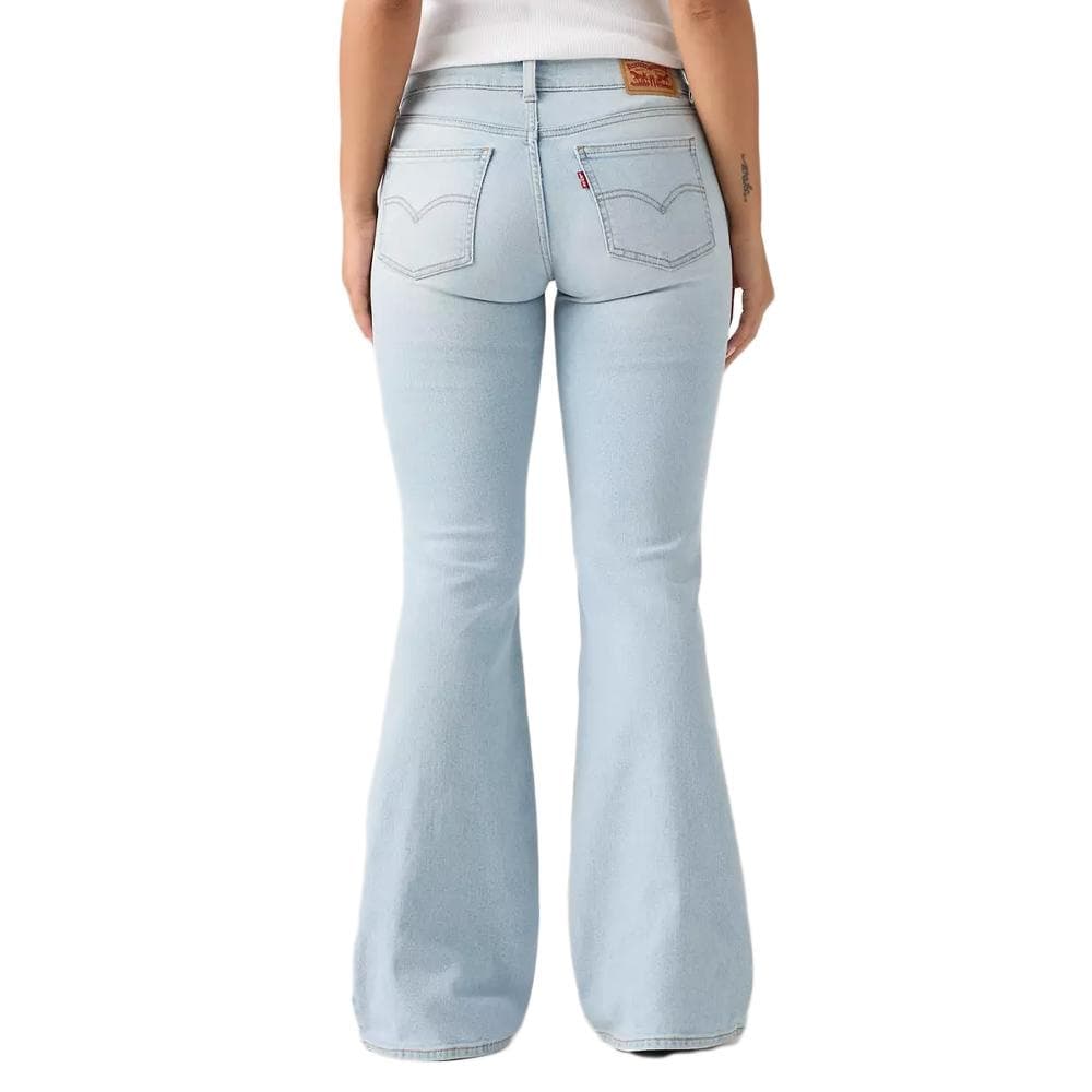 Jean Flare Bleu Clair Femme Levi's Superlow 2