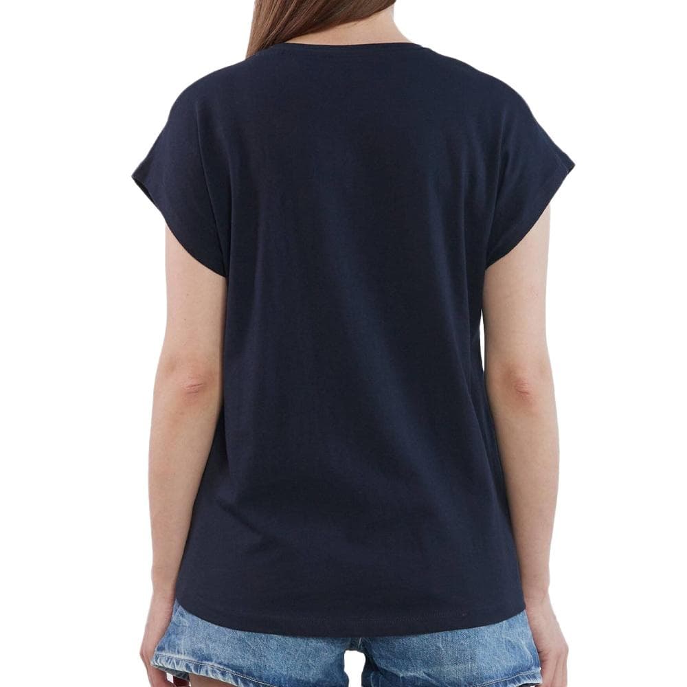 T-shirt Marine Femme Pepe jeans Bloom 2