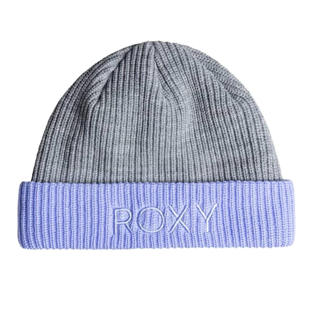 Bonnet Gris/Mauve Femme Roxy Freja Beanie 1