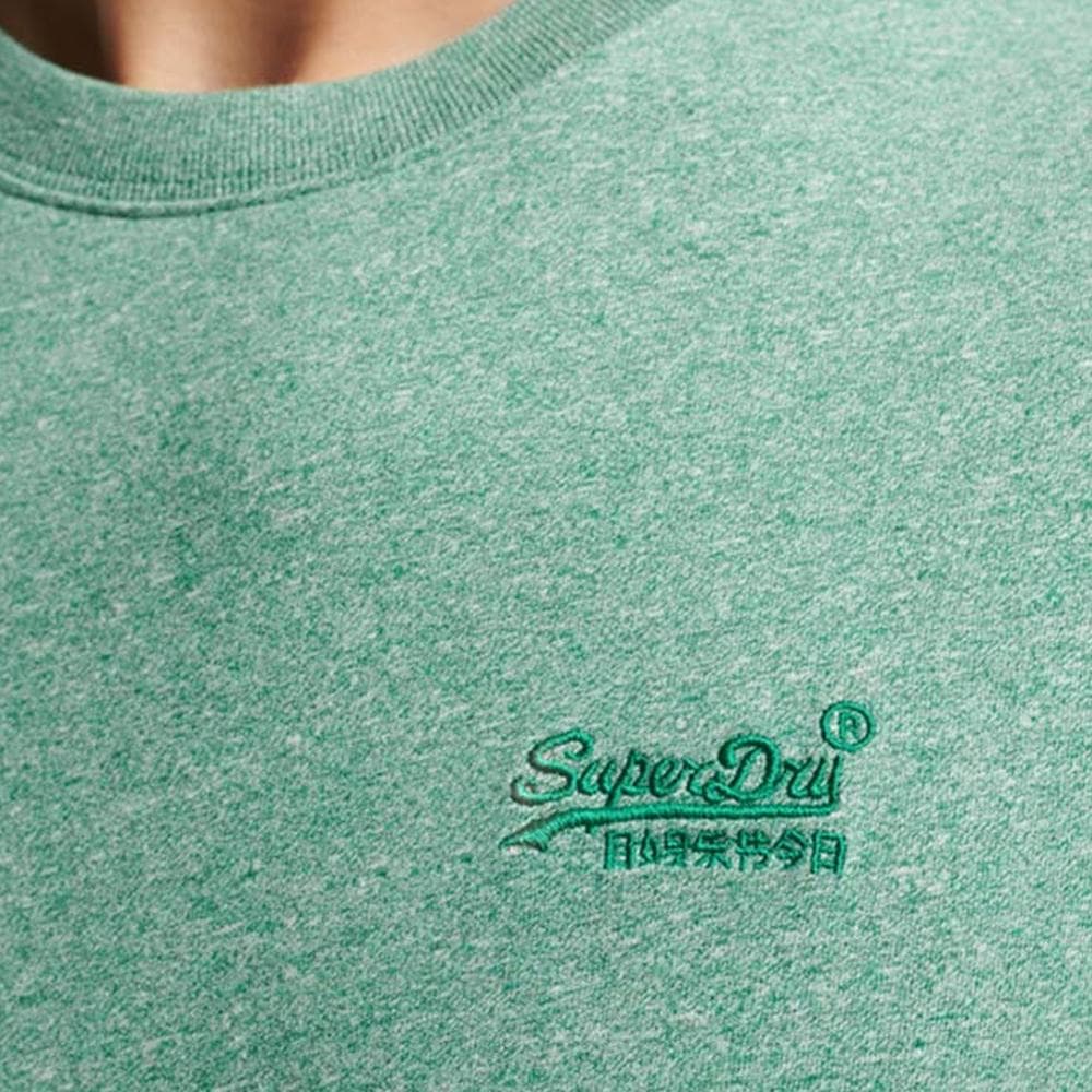 T-shirt Vert d'eau Homme Superdry Vintage Logo 2