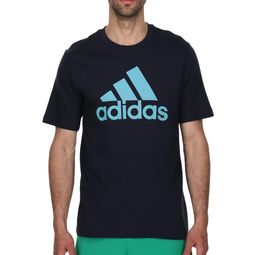 T-shirt Noir/Bleu Homme Adidas IC9354 1