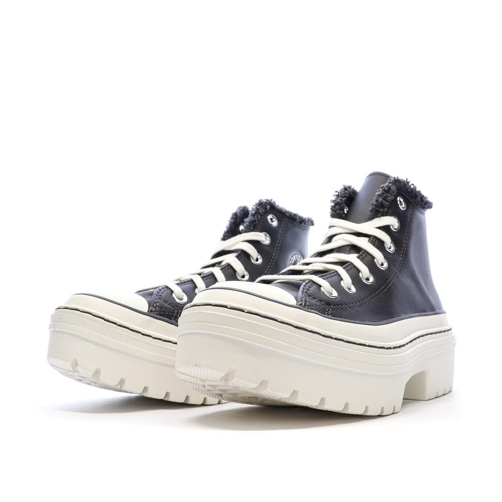 Baskets Noires Femme Converse Chuck Taylor All Star Lugged 6