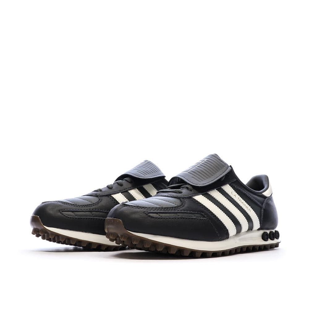 Baskets Grises Foncées Homme Adidas La Trainer 6