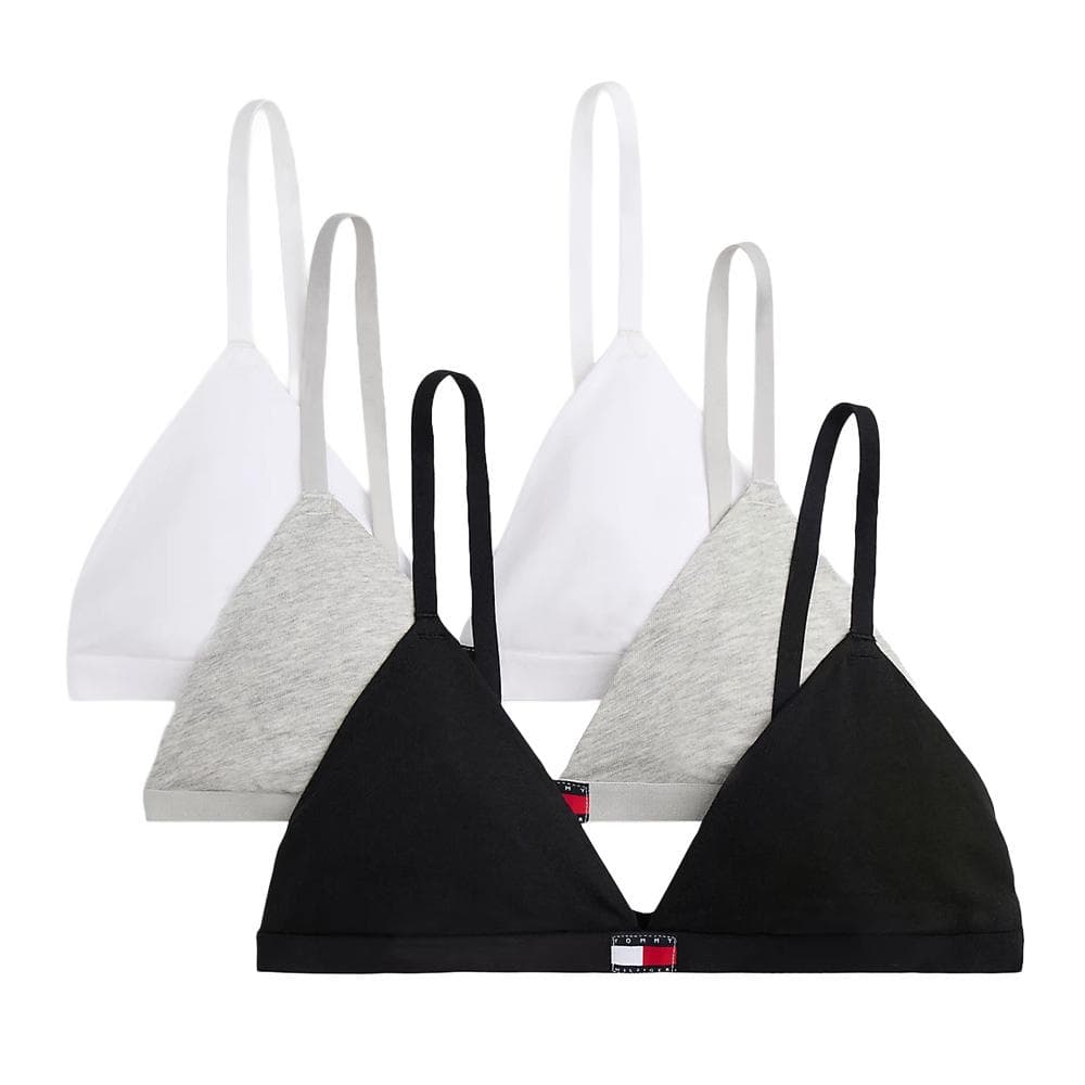 Lot de Soutien-gorges Blanc/Gris/Noir Femme Tommy Hilfiger Héritage 1