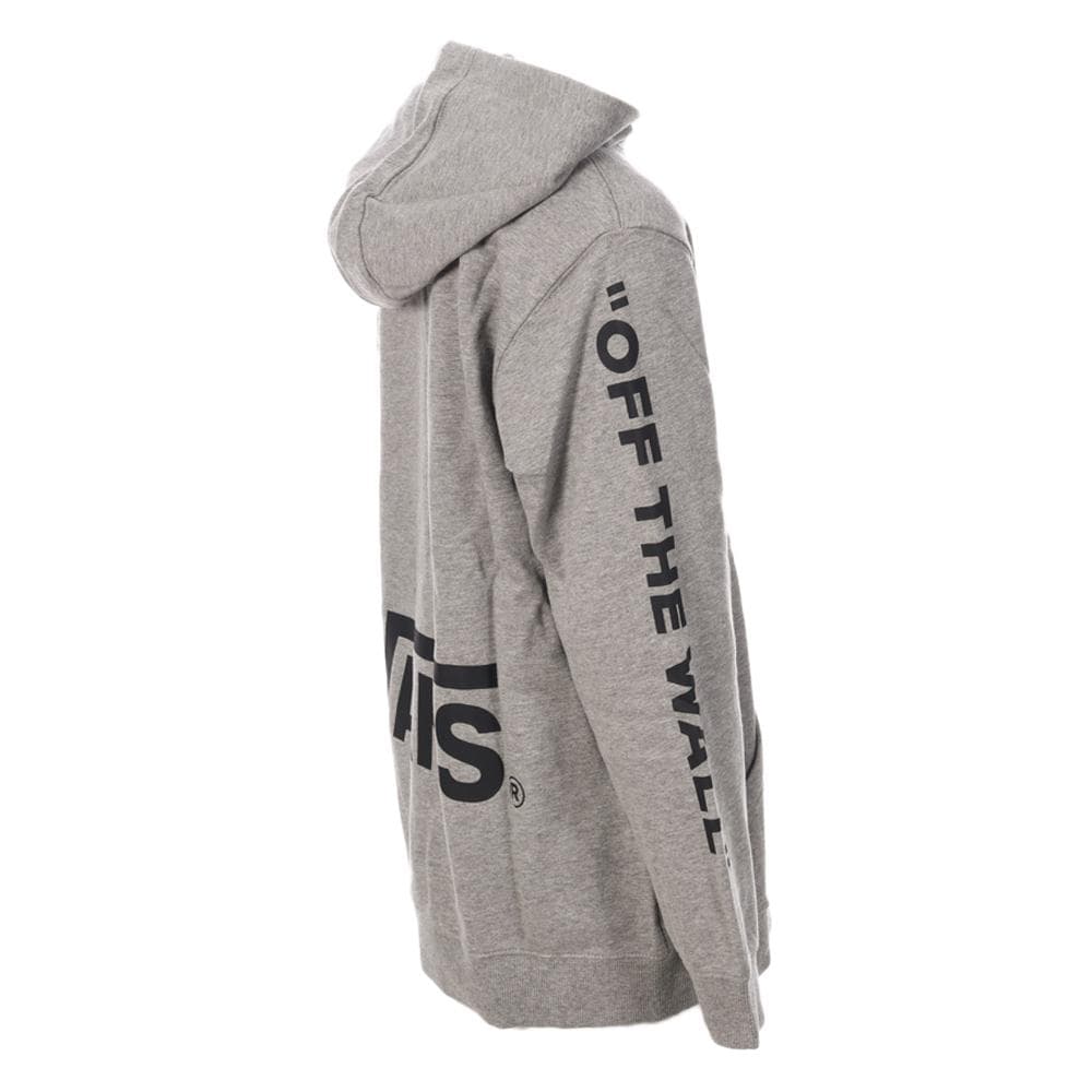 Sweat Gris Garçon Vans Logo Fleece Hoodie Heather 3