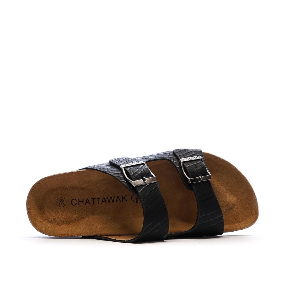 Sandales Noir Femme Chattawak Orphée 4