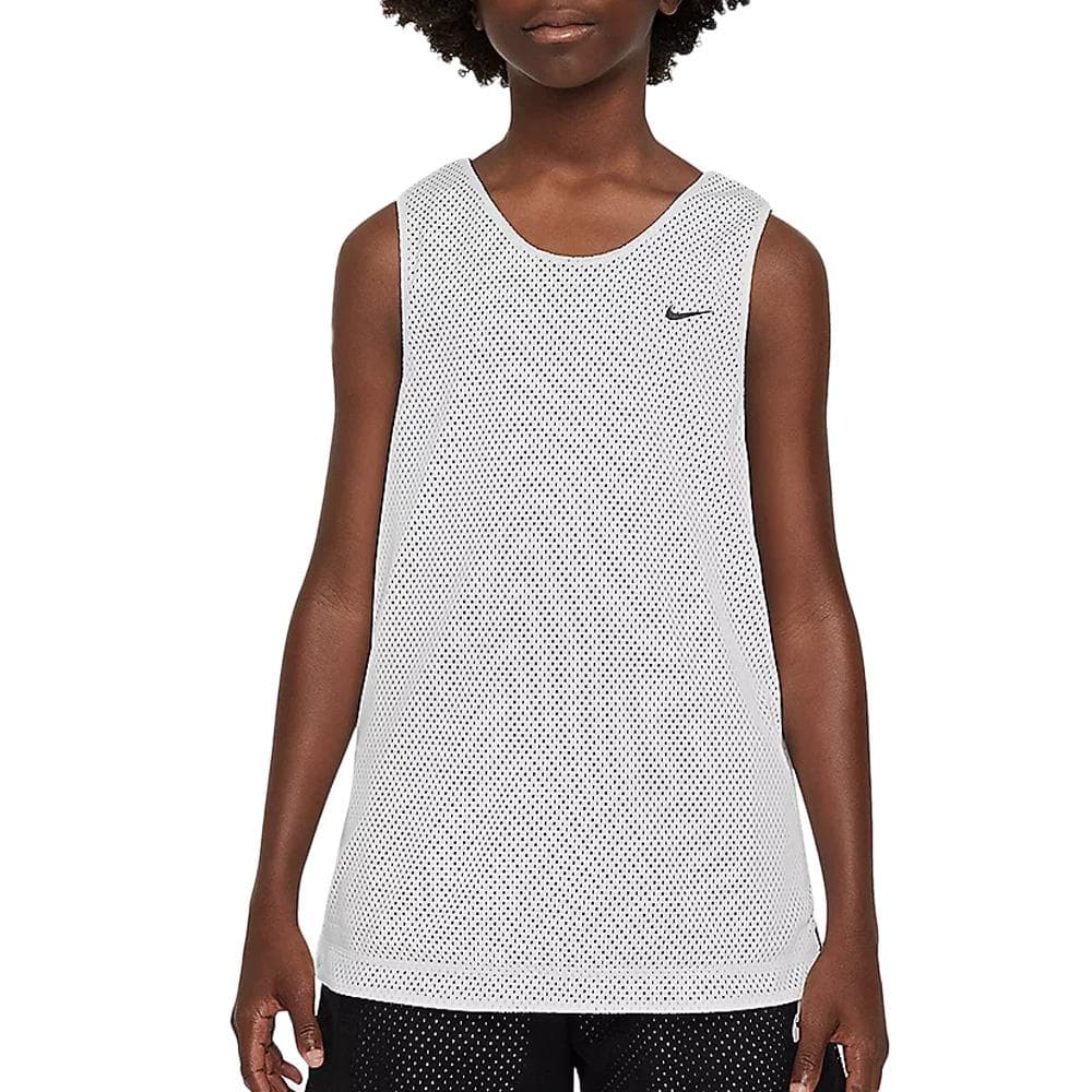 Maillot de Basketball Réversible Blanc Garçon Nike Reversible Jsy Tank 1