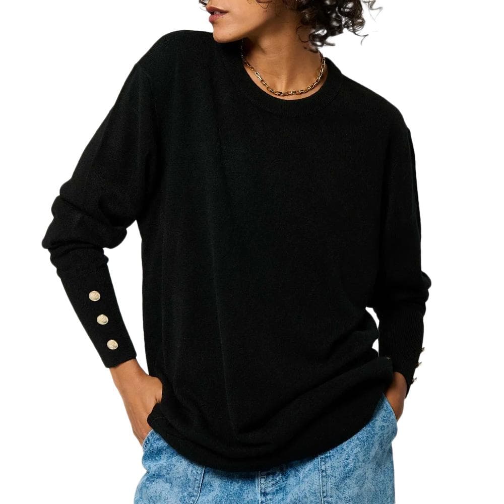 Pull Noir Femme Kaporal MARKA 1