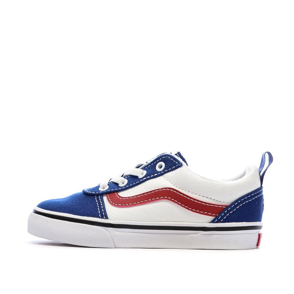 Baskets Bleu/Blanc/Rouge Garçon/Fille Vans Ward Slip 1