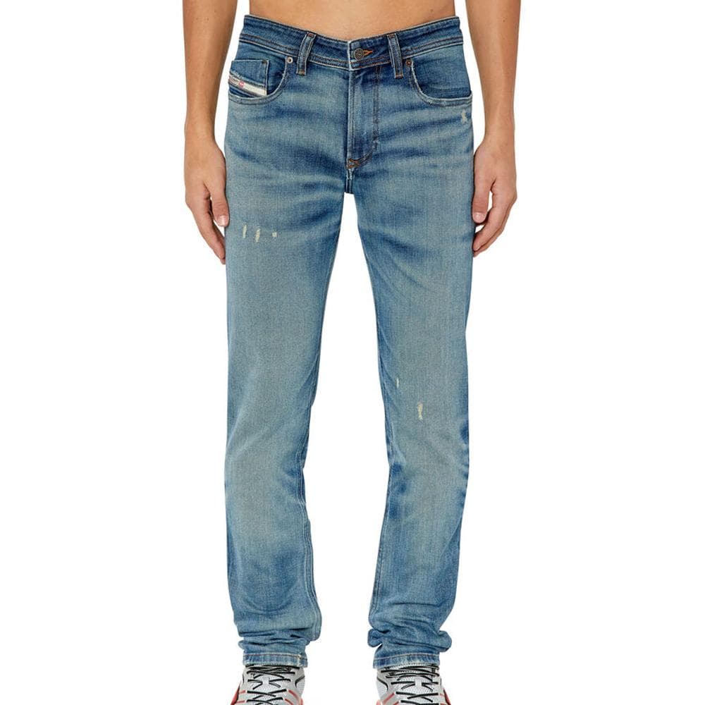 Jean Slim Bleu Délavé Homme Diesel 1979 Sleenker 1