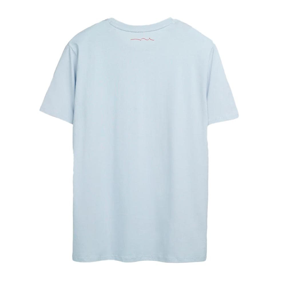T-shirt Bleu Homme Teddy Smith Total 2
