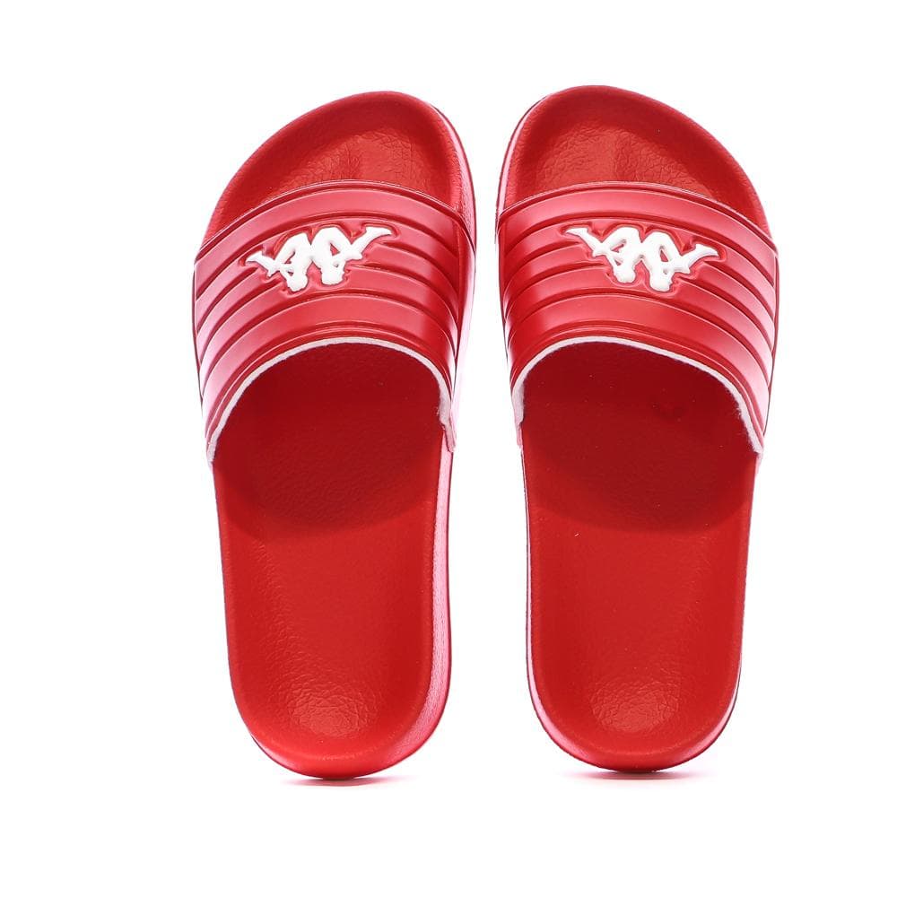 Claquettes Rouge Garçon Kappa Logo Sarty Kid 3