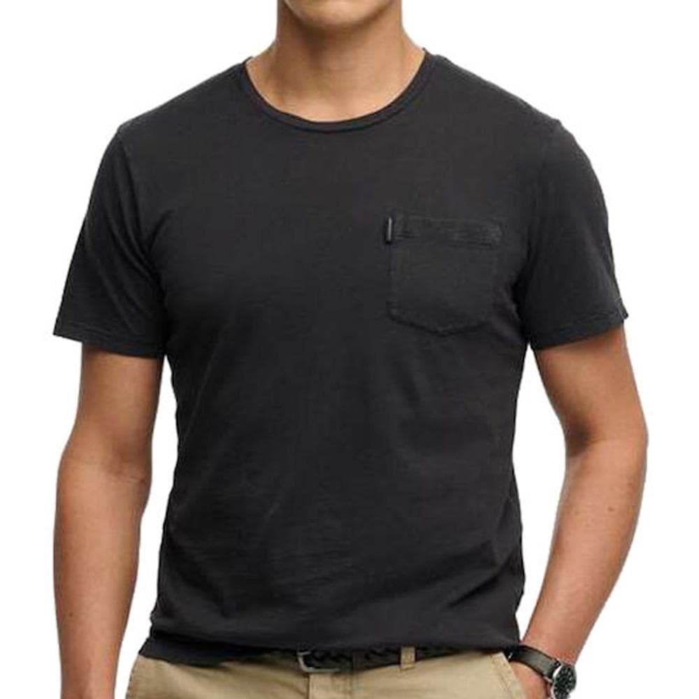 T-Shirt Noir Homme Superdry Classic Essential 1