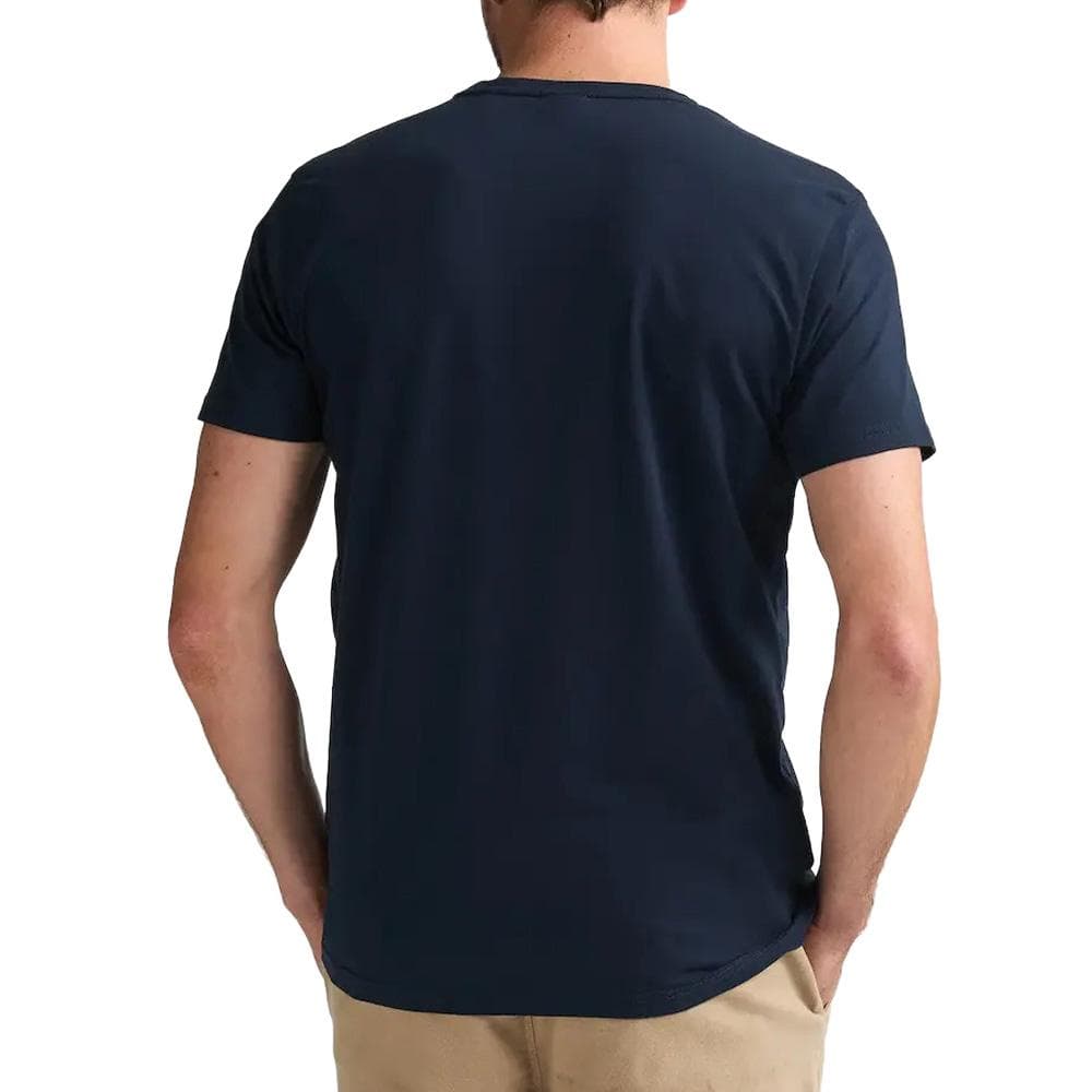 T-Shirt Marine Homme Petrol Industries Classic Print 2