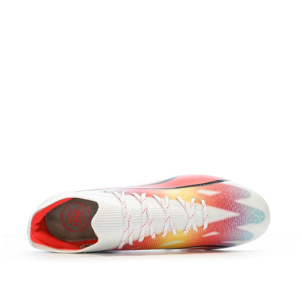 Chaussures de Football Blanches/Oranges Homme Puma Ultra Ultimate Fg/ag 4