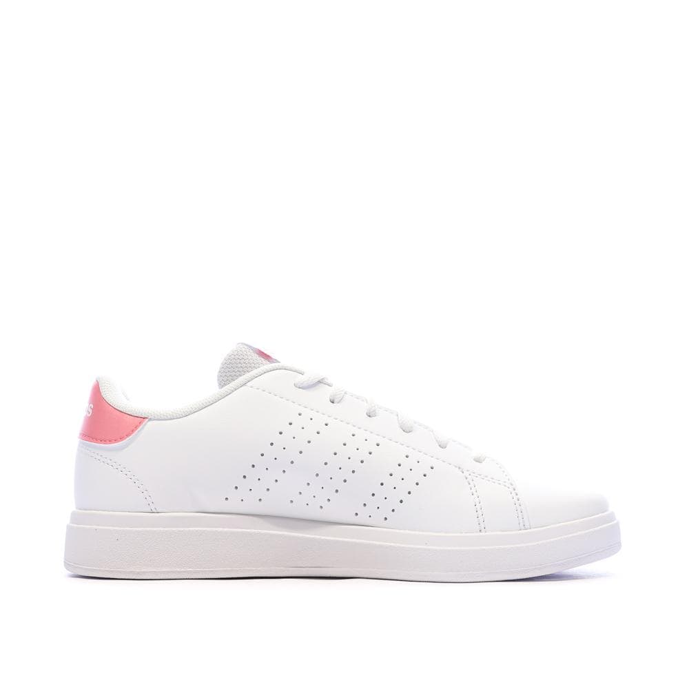 Baskets Blanches Fille/Femme Adidas Advantage Base 2.0 2