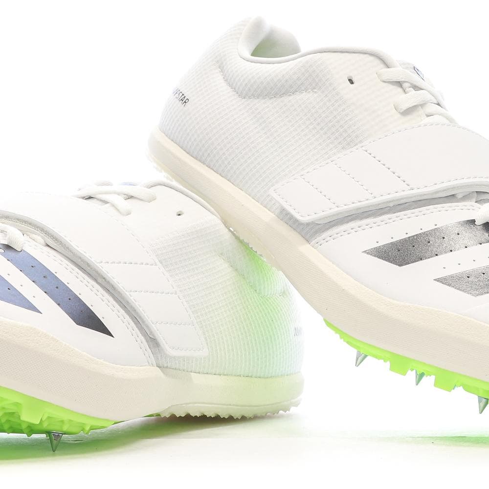 Chaussures d'Athlétisme Blanches Homme Adidas Jumpstar 7