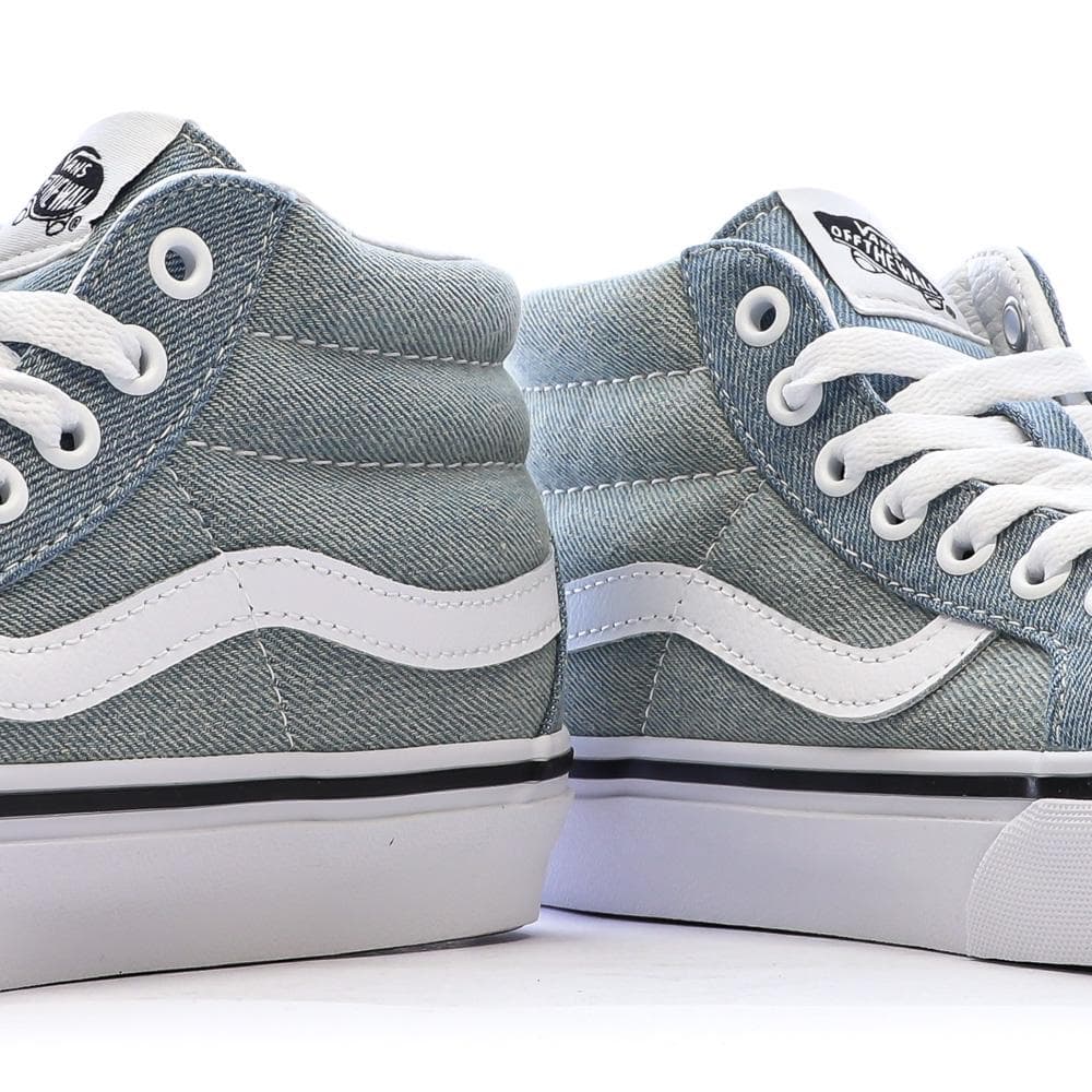 Baskets Bleu Jean Vans Mixte VANS Sk8-mid Reissue 7