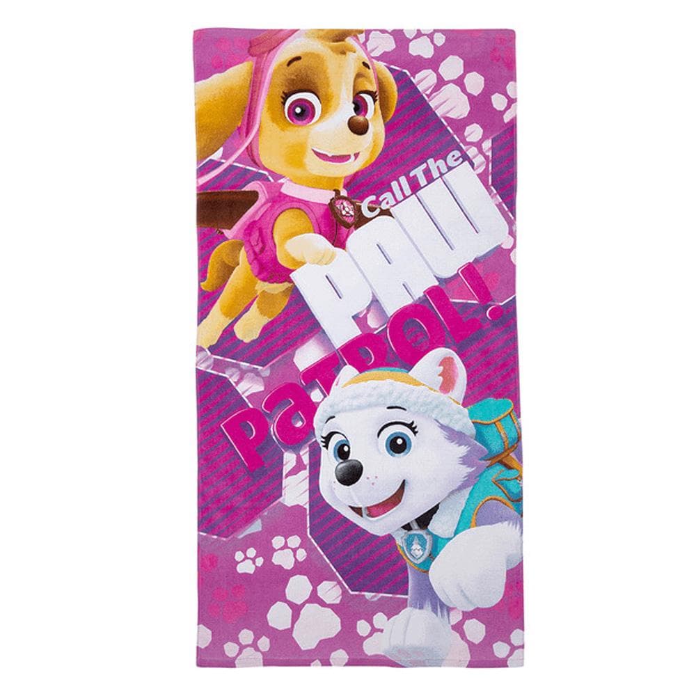 Serviette Rose Fille Sport Zone Toalla Paw Patrol 140x70cm 1