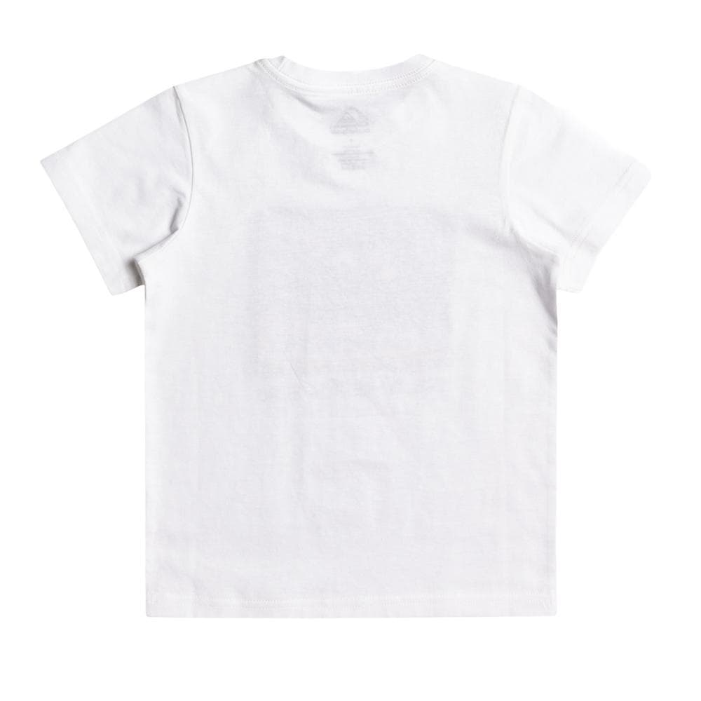 T-shirt Blanc Garçon Quiksilver Boxedlogo K Tees 2