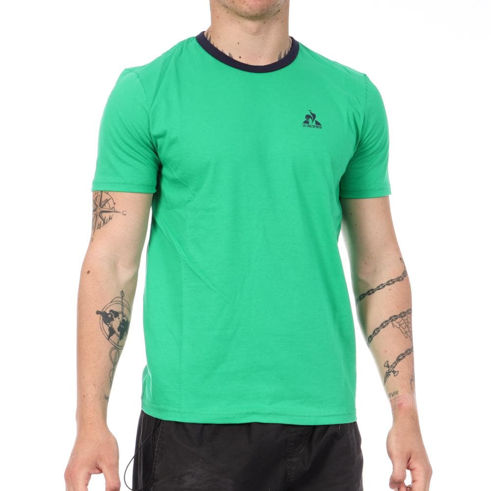 T-Shirt Vert Homme Le Coq Sportif Monochrome 1