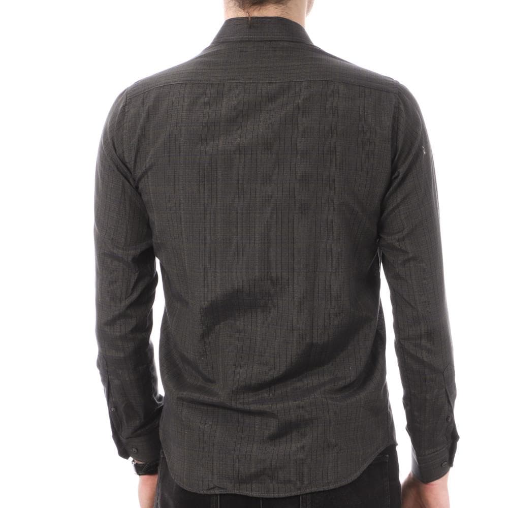 Chemise Noir/Kaki Homme Saint-Hilaire 204 2