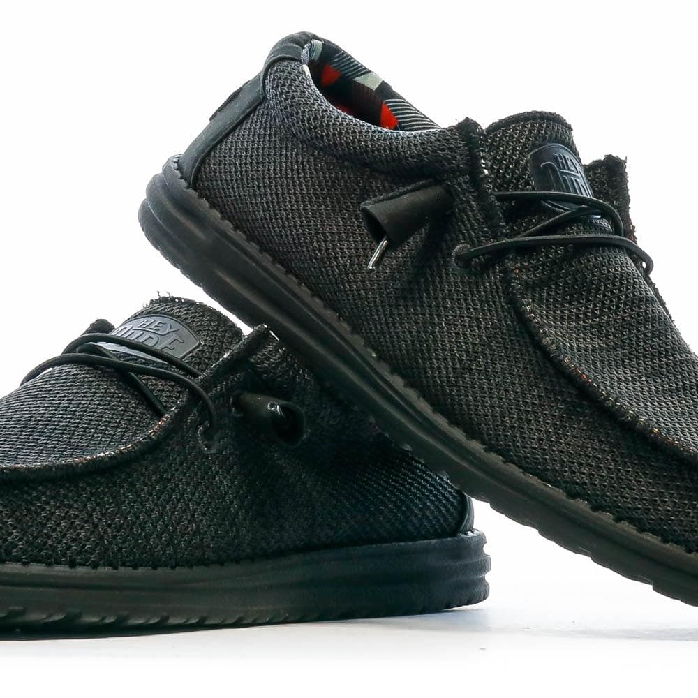 Chaussures Noir Homme Hey Dude Wally Sox 7
