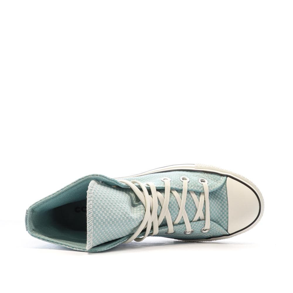 Baskets Turquoise Converse Femme Chuck Taylor All Star Lift Infinity 4