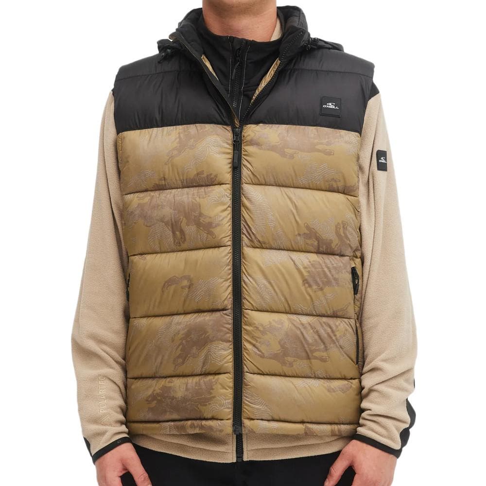 Doudoune Marron/Noire Homme O'Neill Puffer Bodywarmer 1