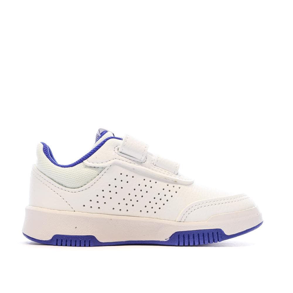 Baskets Blanche/Bleu Garçon Adidas Tensaur Sport 2.0 Cf 2