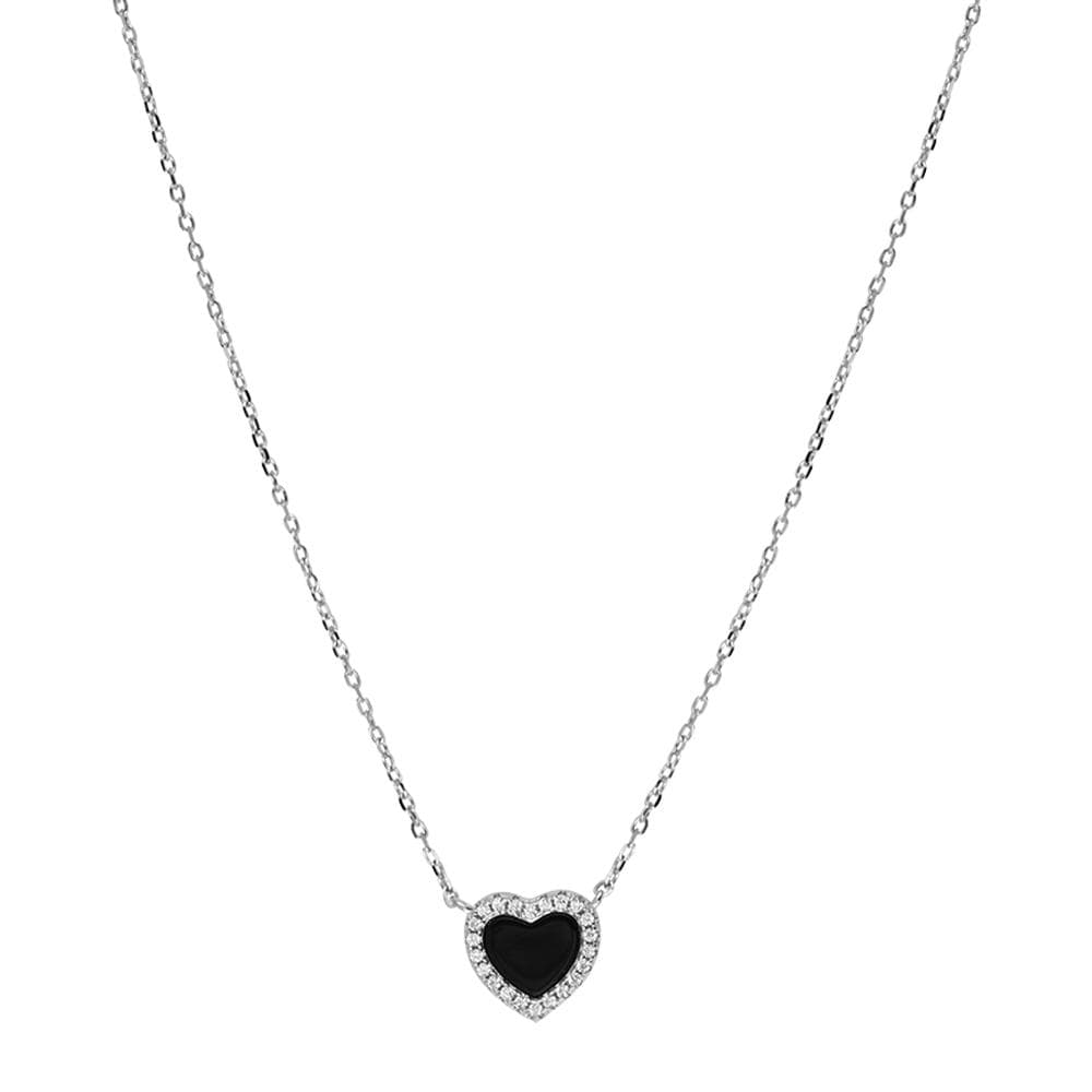 Collier Cœur Noir Clio Blue Angel 2