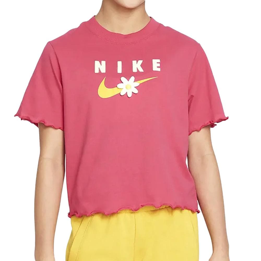 T-shirt Rose Fille Nike Energy Boxy Frilly 1