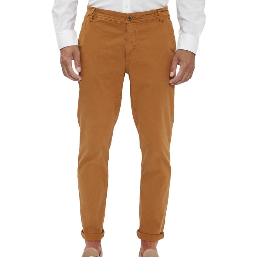 Chino Marron Homme Paname Brothers Costa 1