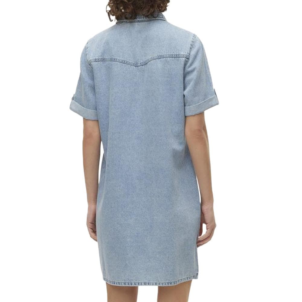 Robe en Jean Bleu Femme Vero Moda Jennie 2