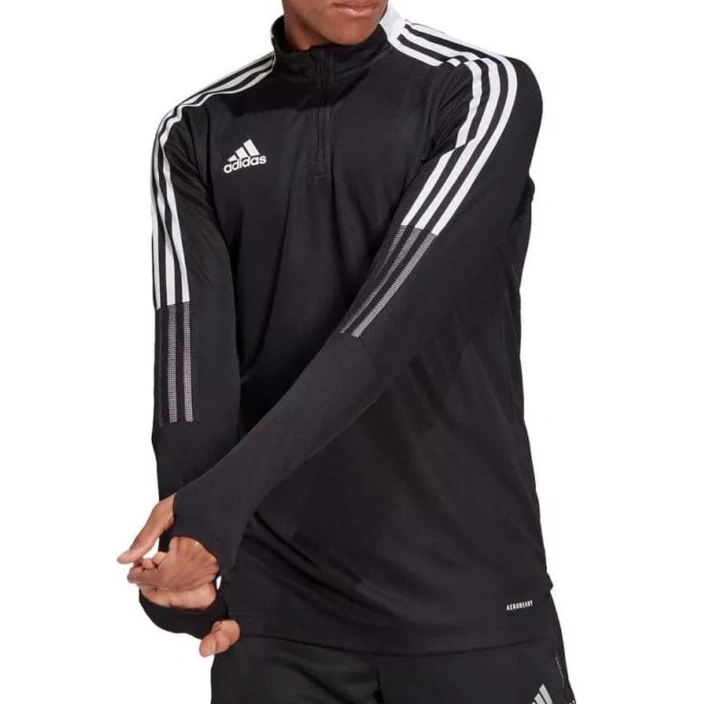 Sweat Noir Homme Adidas Tiro21s 1