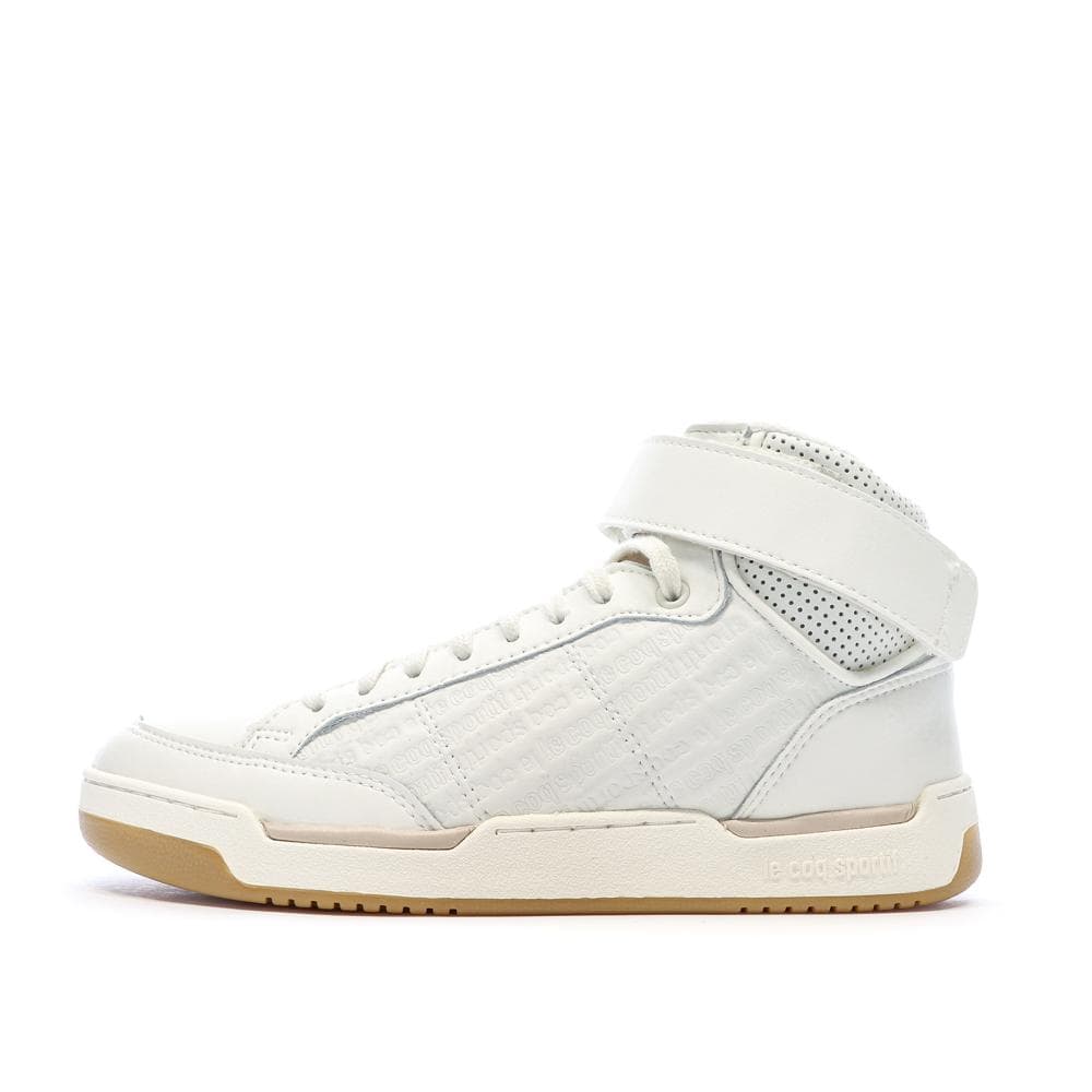 Baskets Blanches Femme Le Coq Sportif Field 1