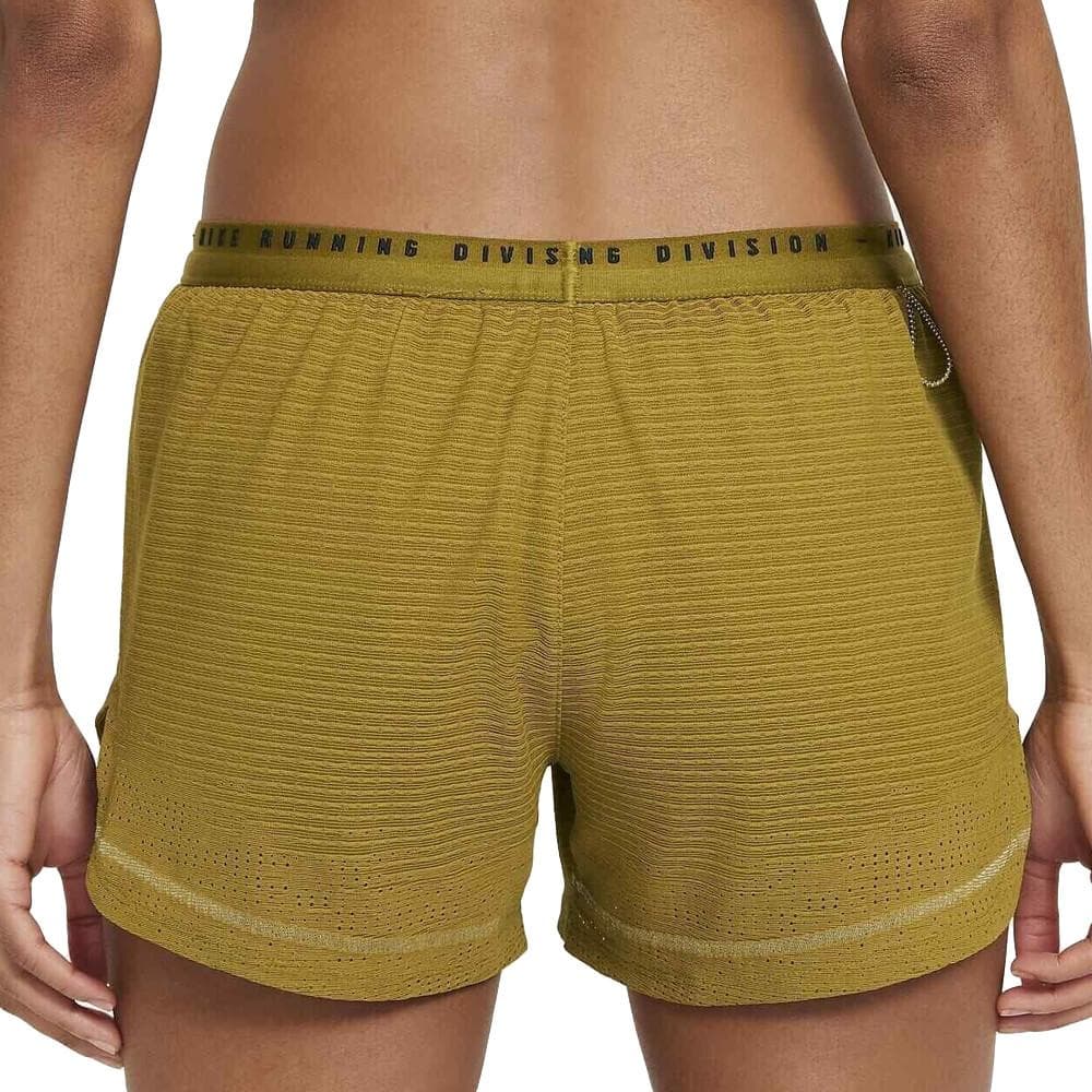 Short de sport Doré Femme Nike Run Division 2