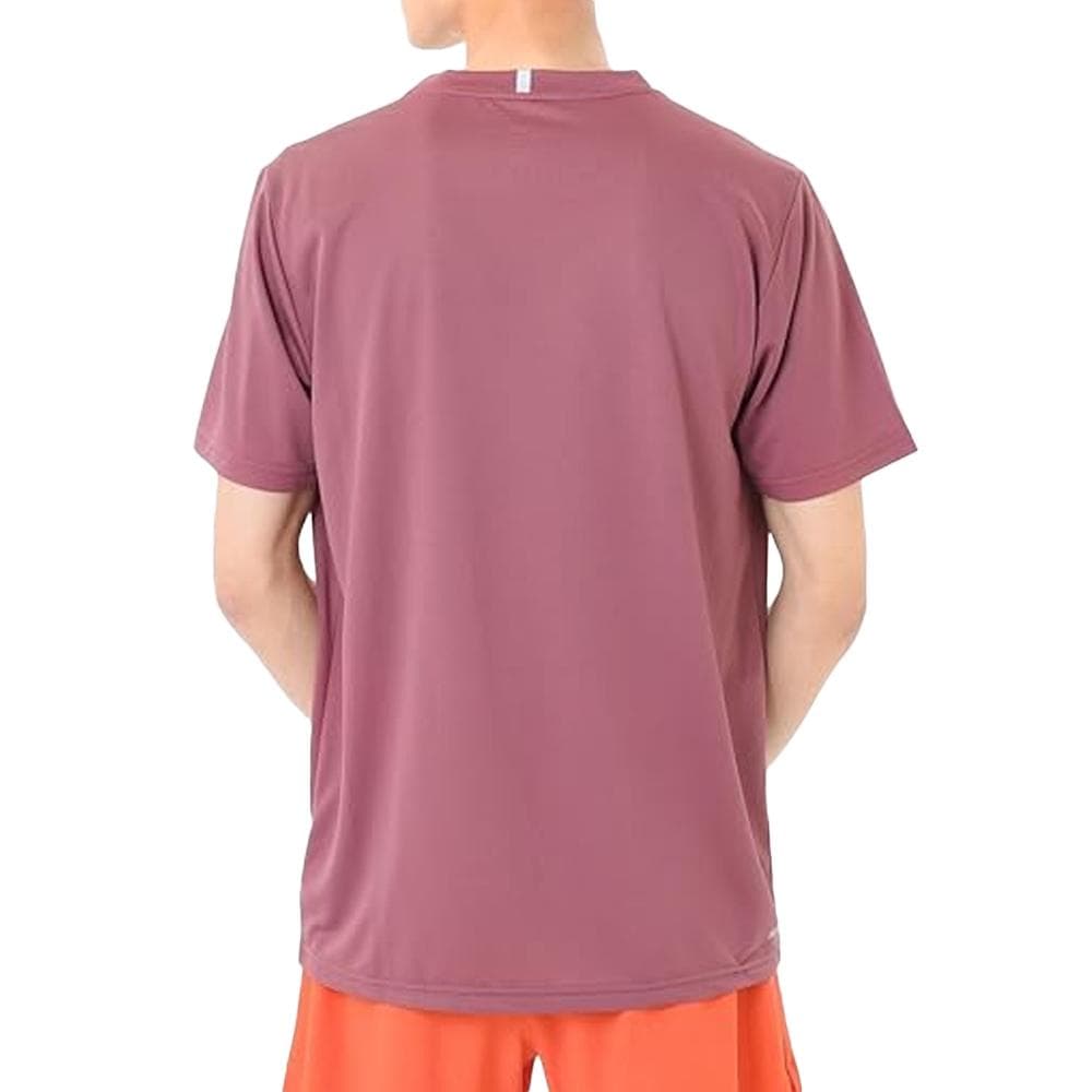 T-shirt Rose Homme New Balance Core Run 2