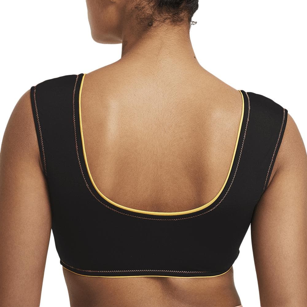 Haut de maillot de bain Rose Femme Nike Midkini 2