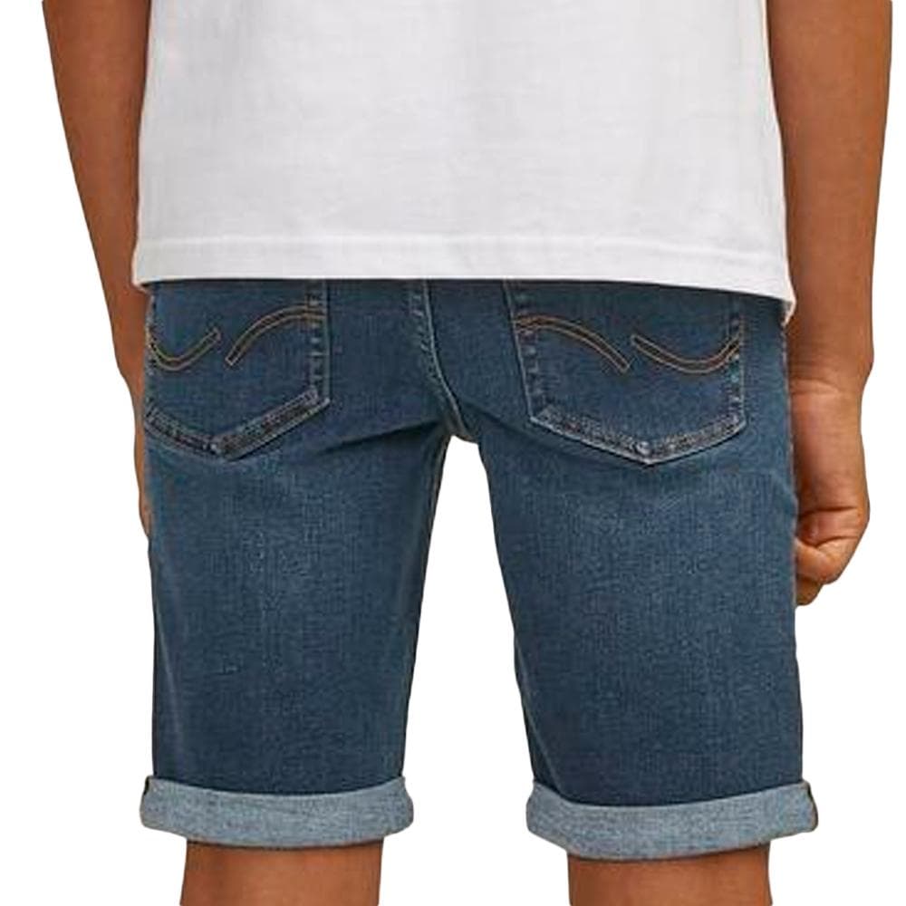 Short en Jean Bleu Brut Garçon JACK & JONES Rick Original 2