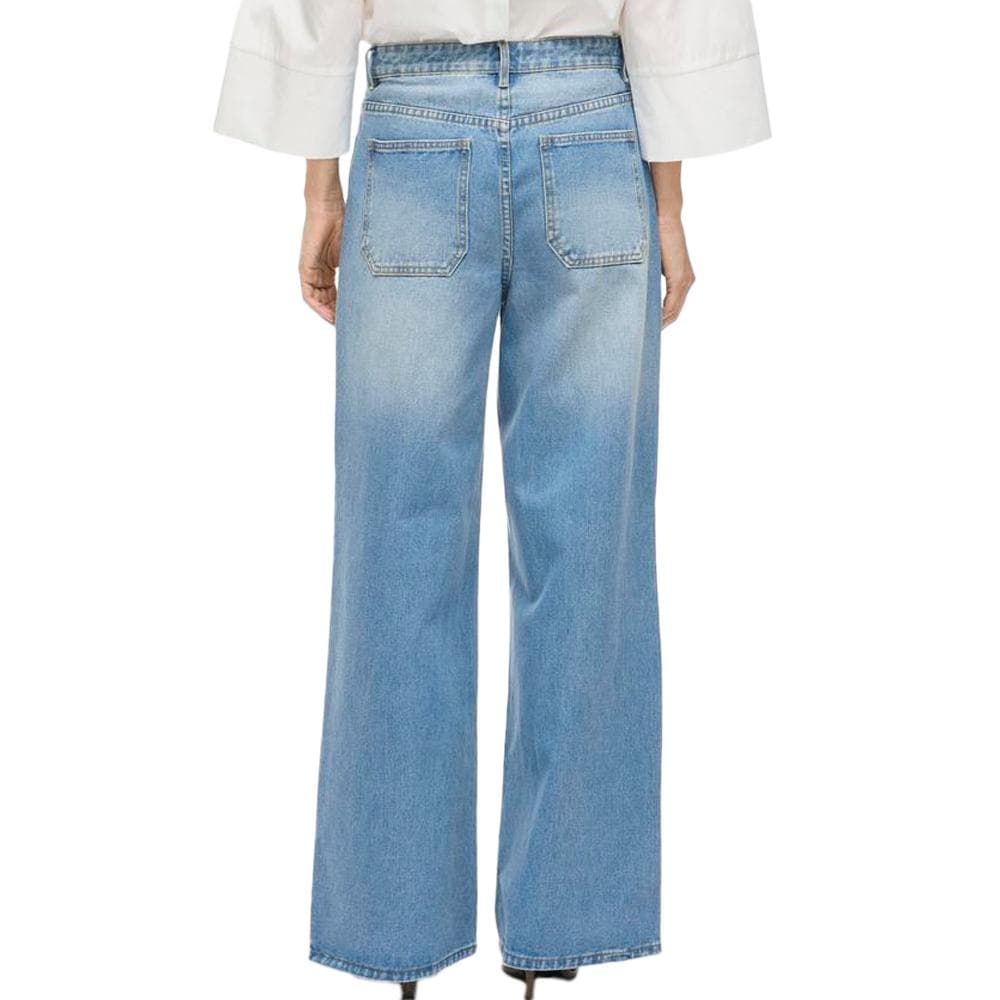 Jean Loose Bleu Femme Vila Vihelia 2