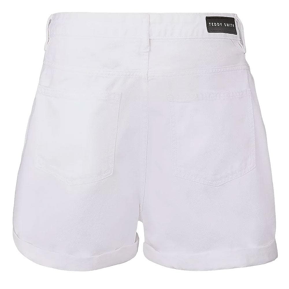 Short Blanc Femme Teddy Smith Lucy 2
