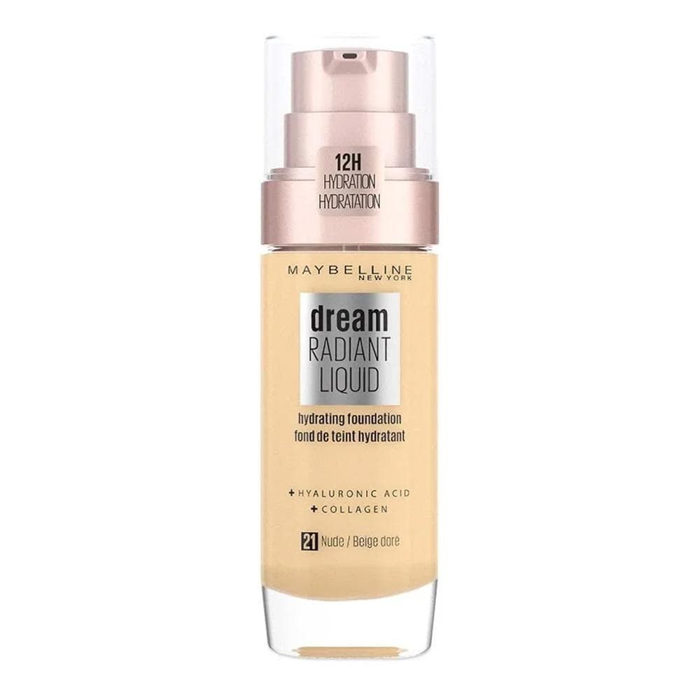 Fond de teint Dream Radiant Liquid Gemey Maybelline 21 Beige Rosé 1